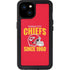 NFL Kansas City Chiefs Helmet iPhone 15 Plus Waterproof Case